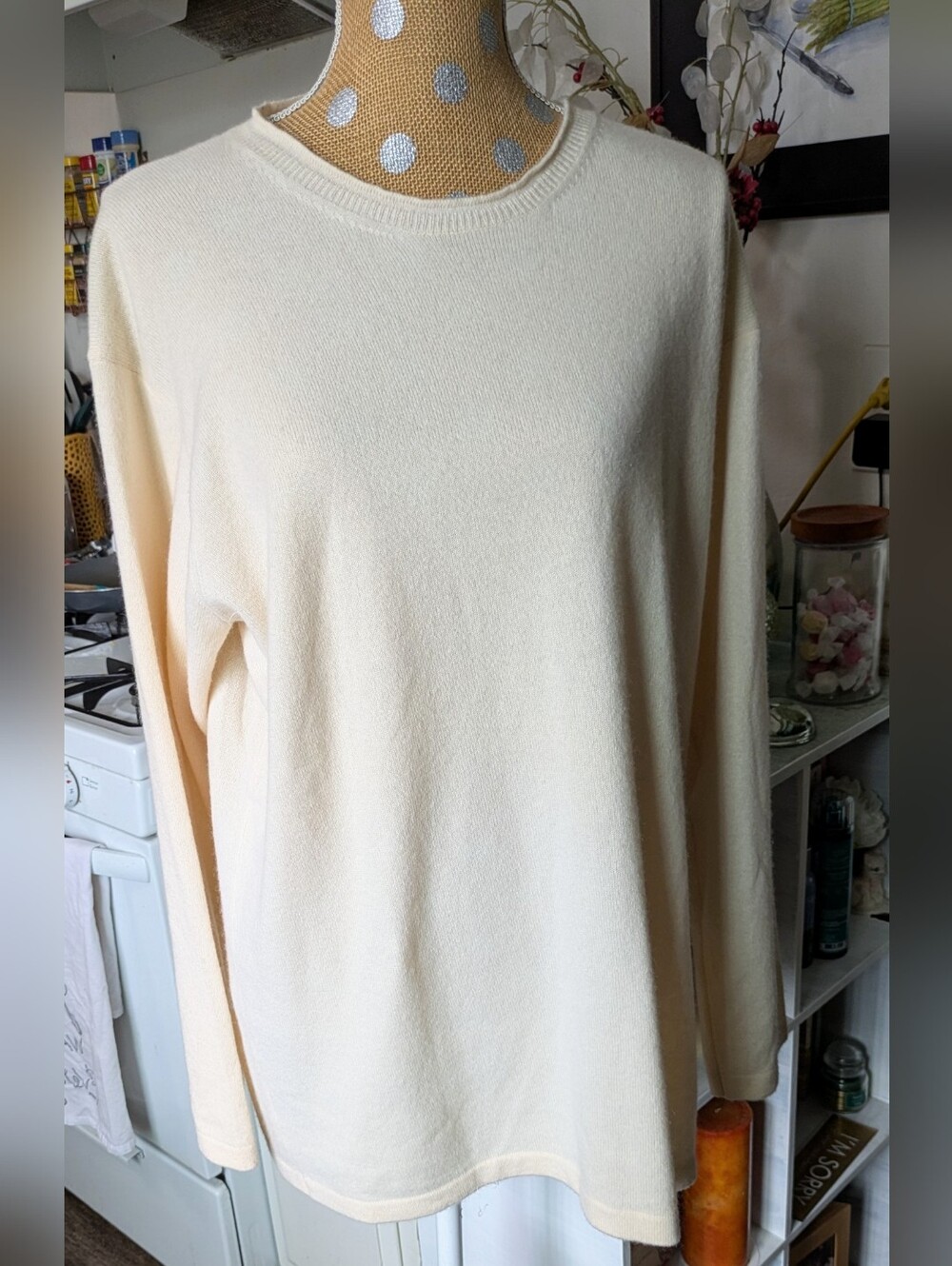 Luxury Jil Sander 100% Cashmere Crew Neck Sweater
An exquisite example of Lux